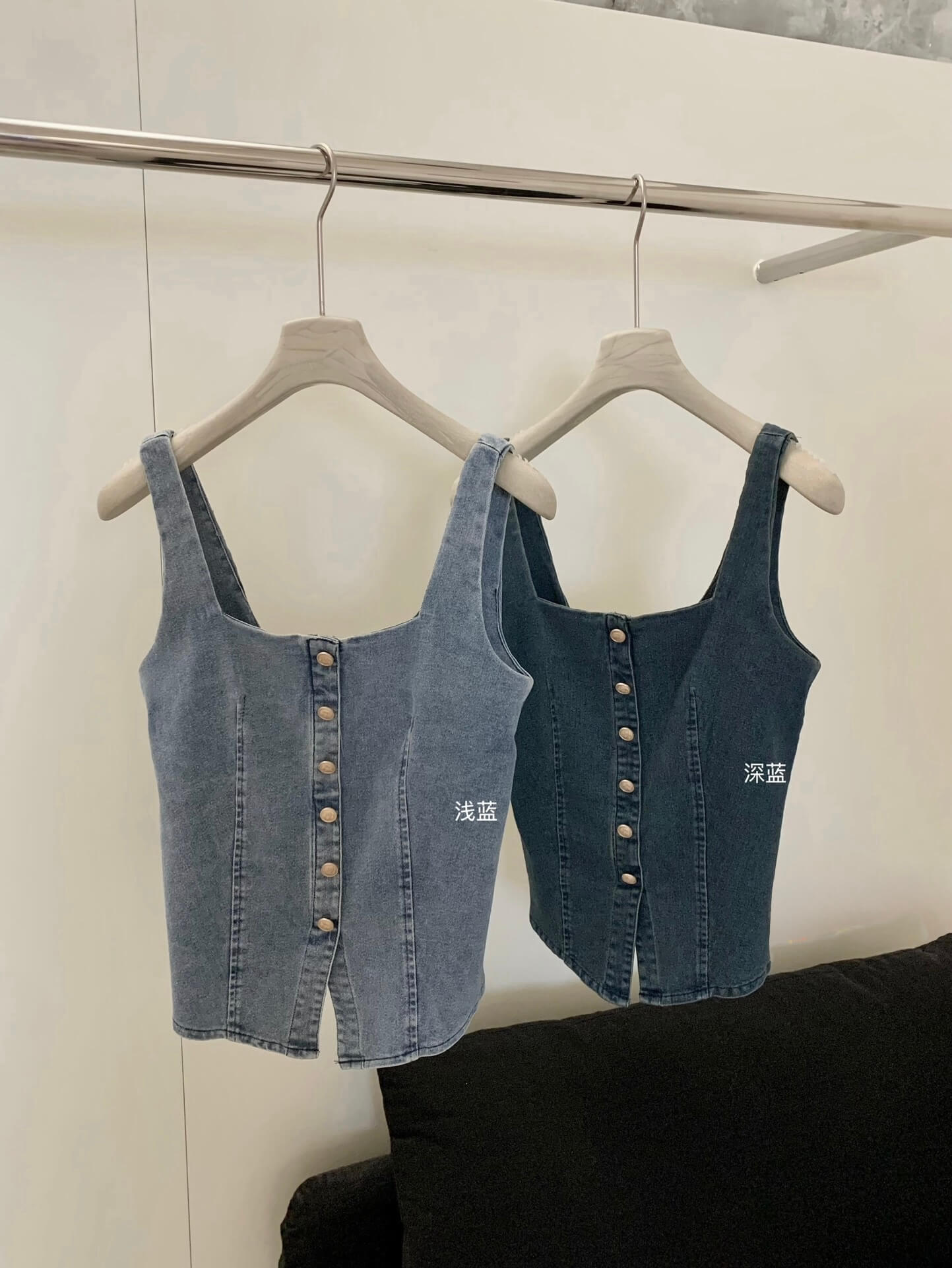 WG YUNA DENIM TOP