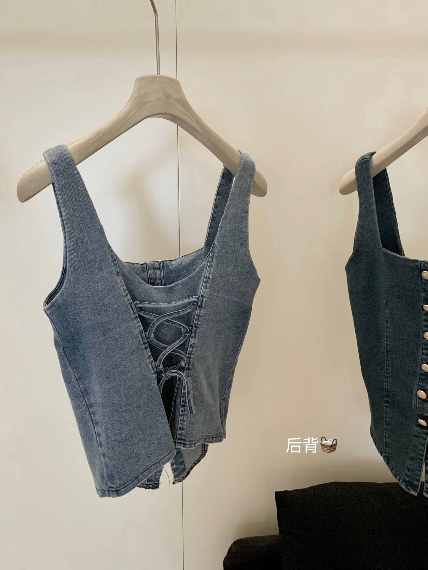 WG YUNA DENIM TOP