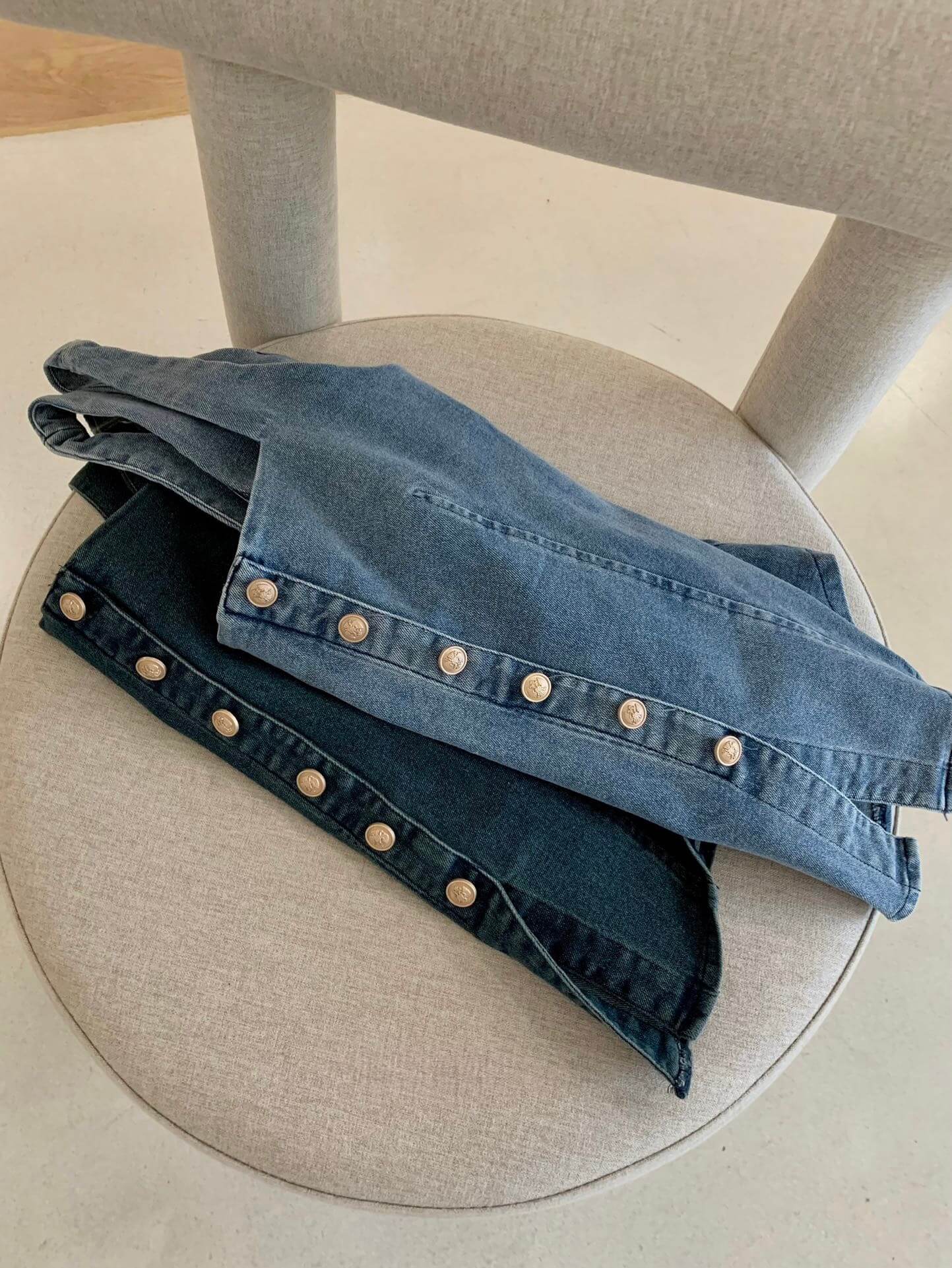 WG YUNA DENIM TOP