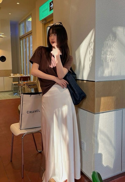 WG SATIN SKIRT