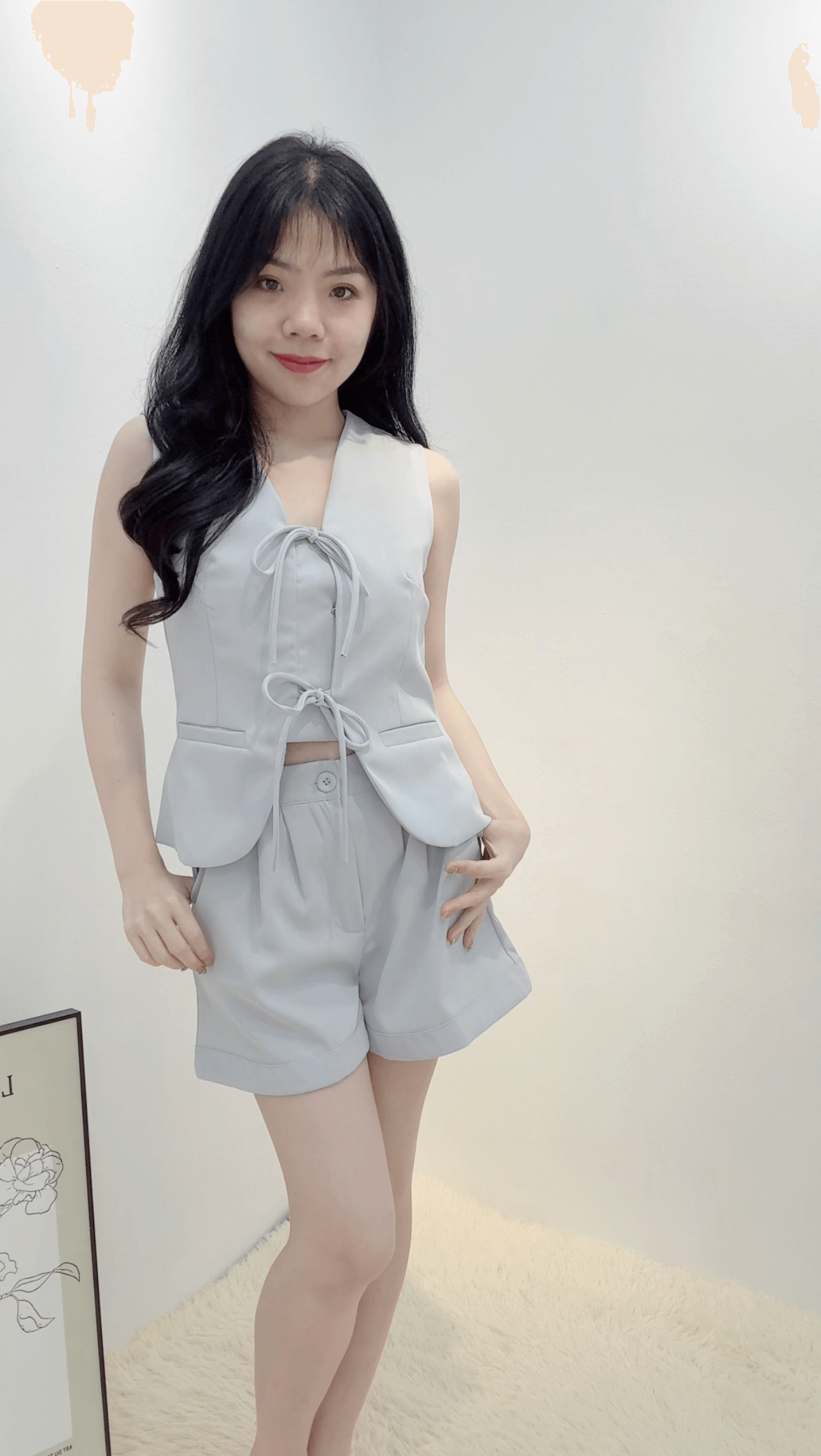 RIBBON BLAZER SET