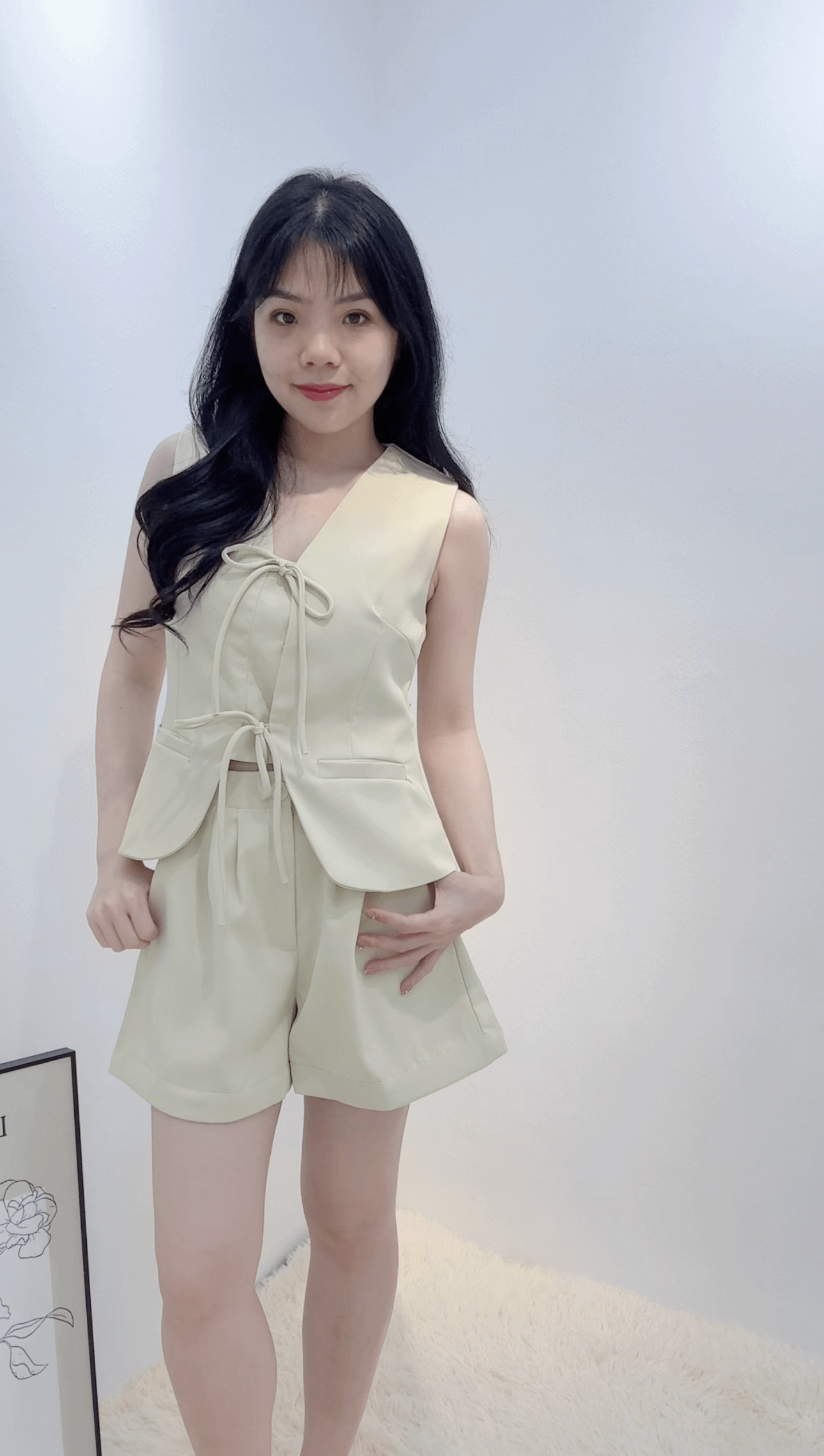 RIBBON BLAZER SET