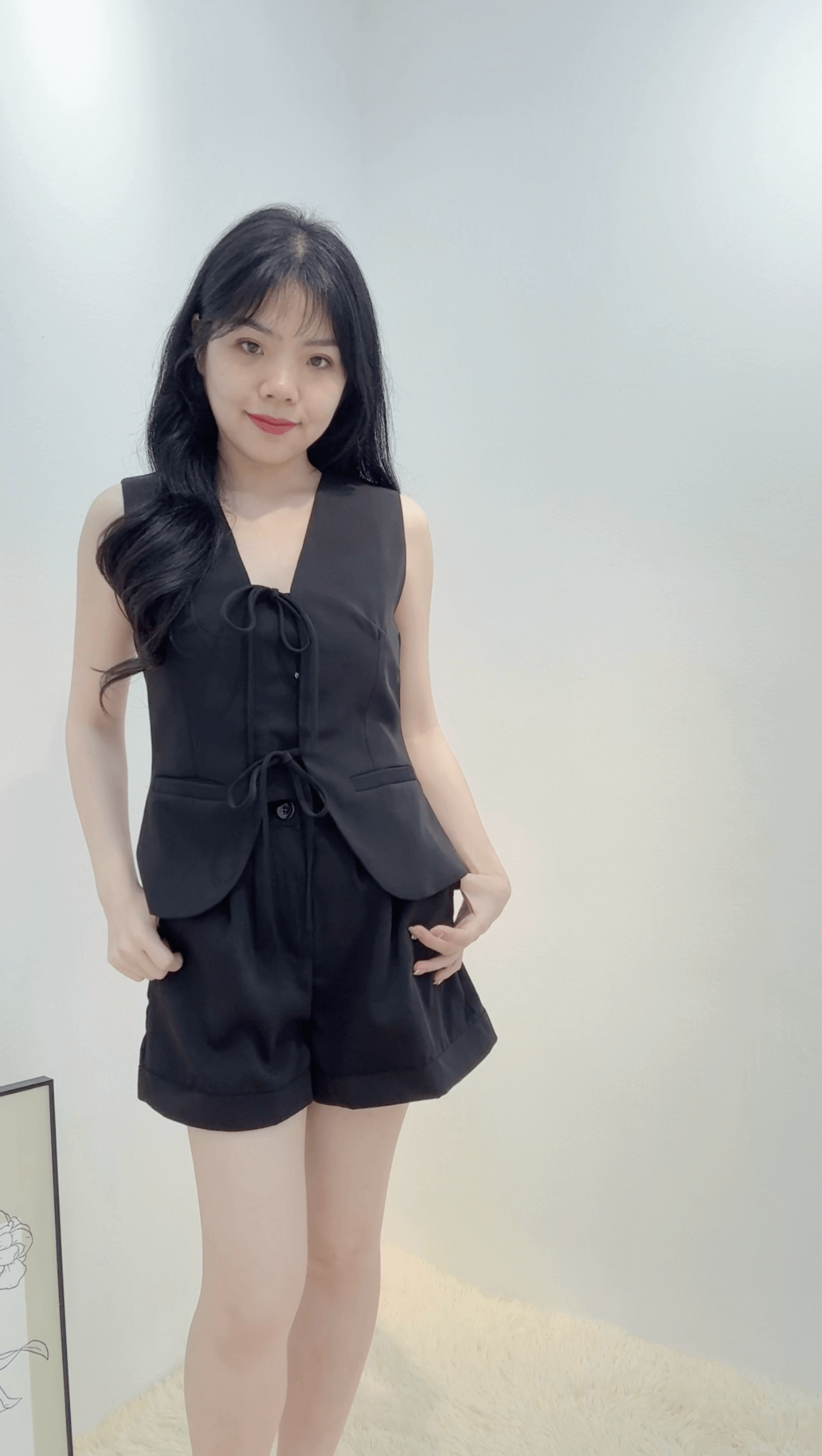 RIBBON BLAZER SET