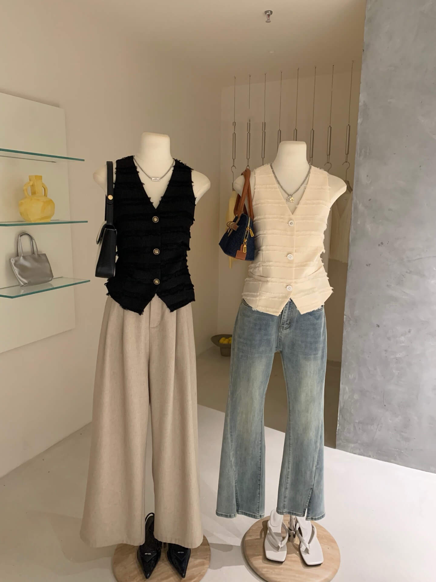 WG TWEED TOP
