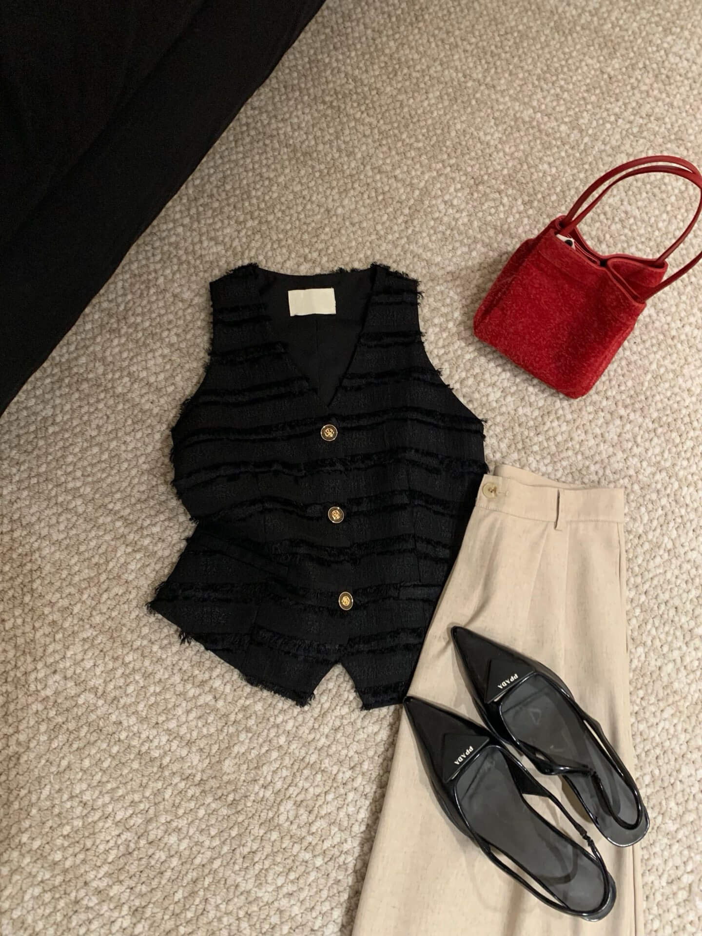 WG TWEED TOP
