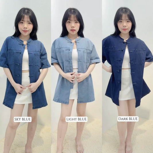 SHENG HUA MANDARIN TOP (UNISEX)