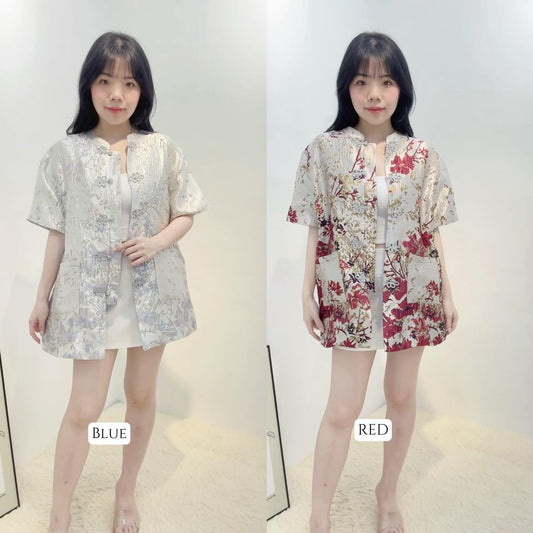 JIN YUN MANDARIN TOP (UNISEX)