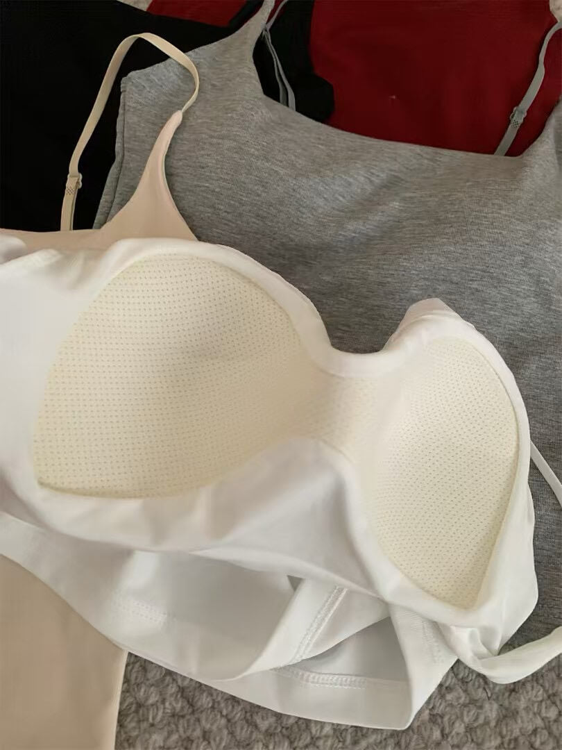 LM AURA PADDED CROP TOP