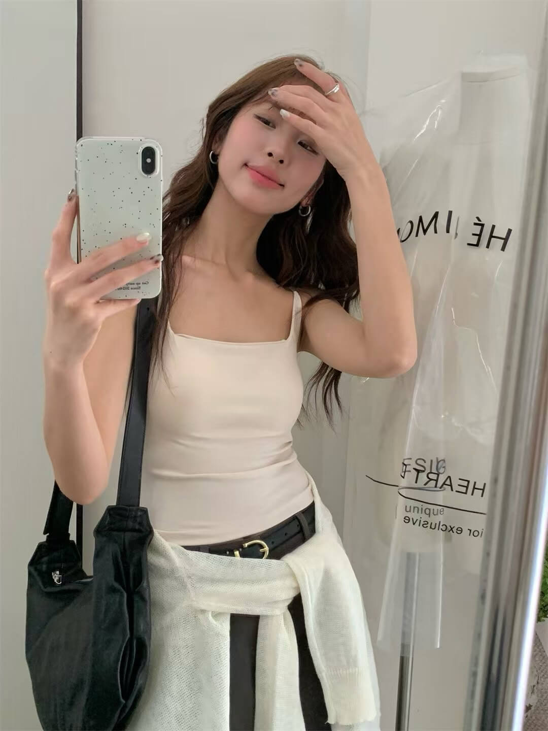 LM AURA PADDED CROP TOP