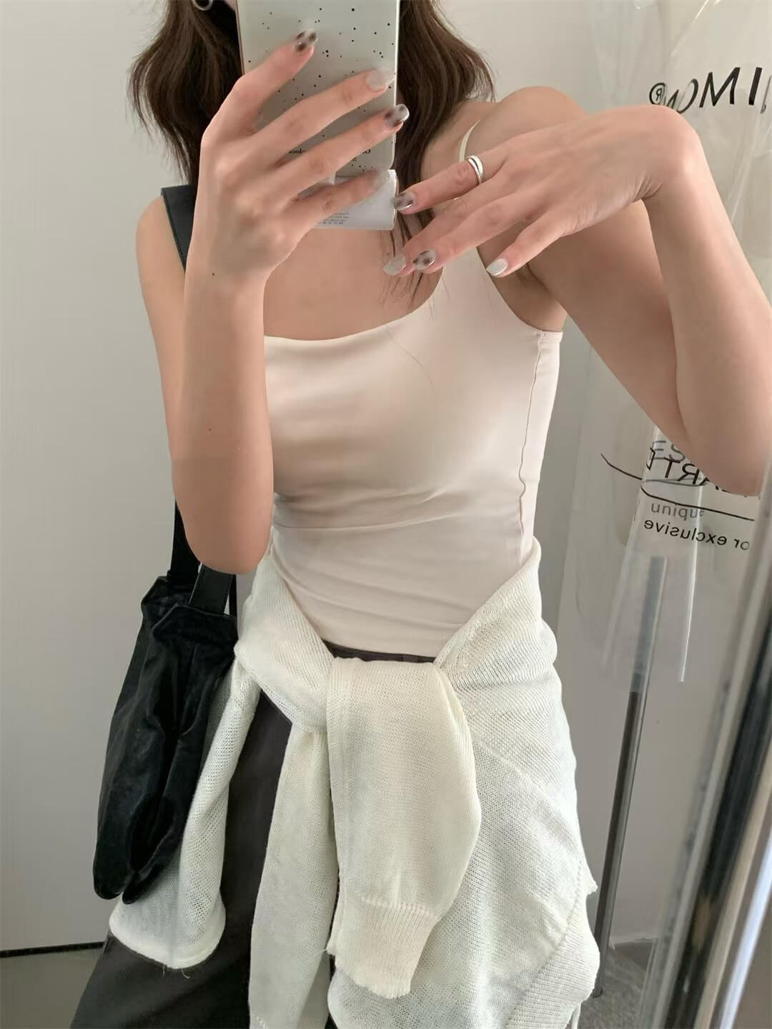 LM AURA PADDED CROP TOP