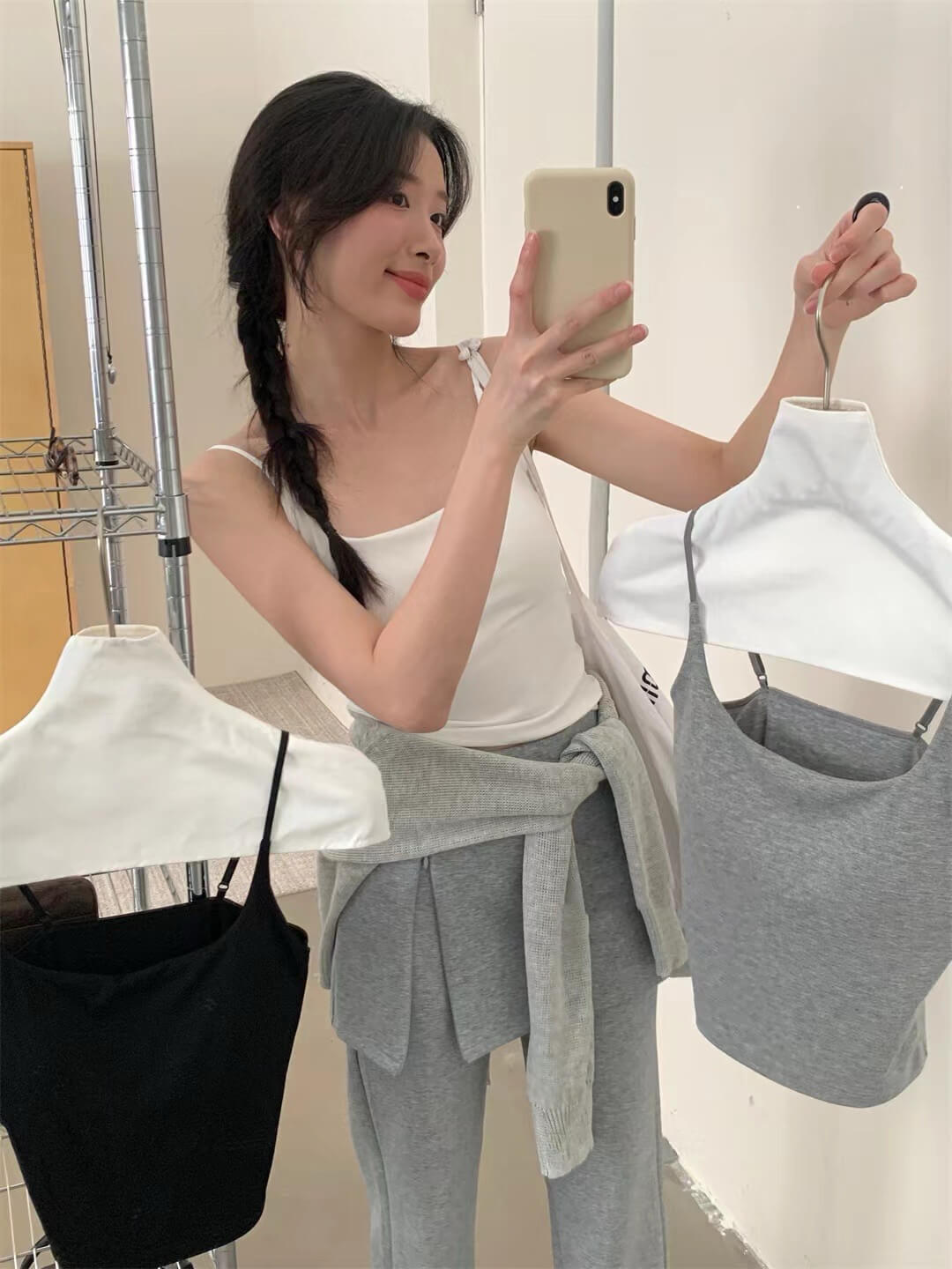 LM AURA PADDED CROP TOP