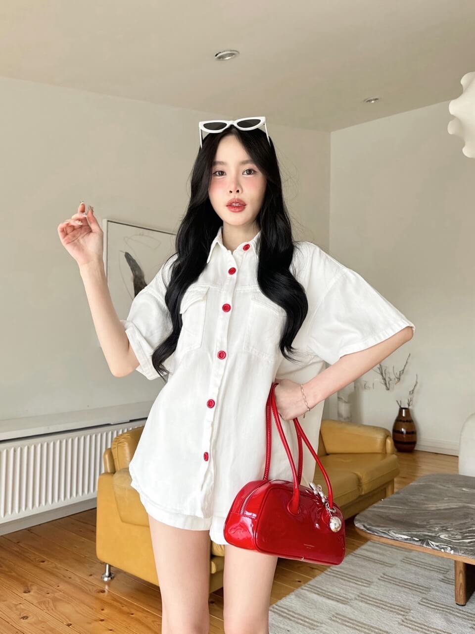 VENNA JEANS SET