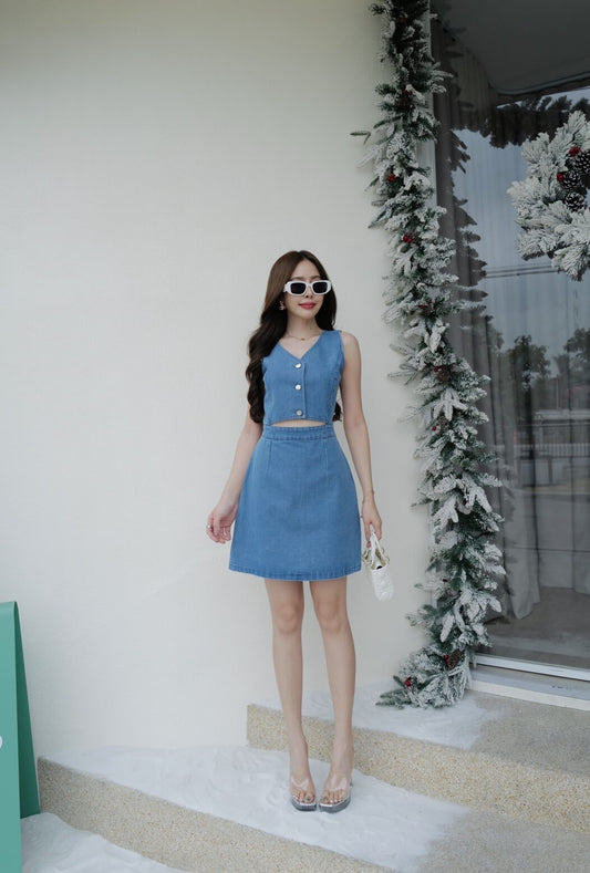 UGO DENIM DRESS