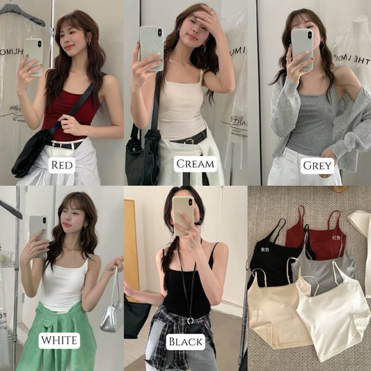 LM AURA PADDED CROP TOP