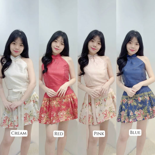 CHINESE MA MIAN SHORT DRESS SET