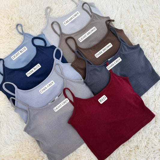 XYJ PADDED CROP TOP (REMOVABLE)