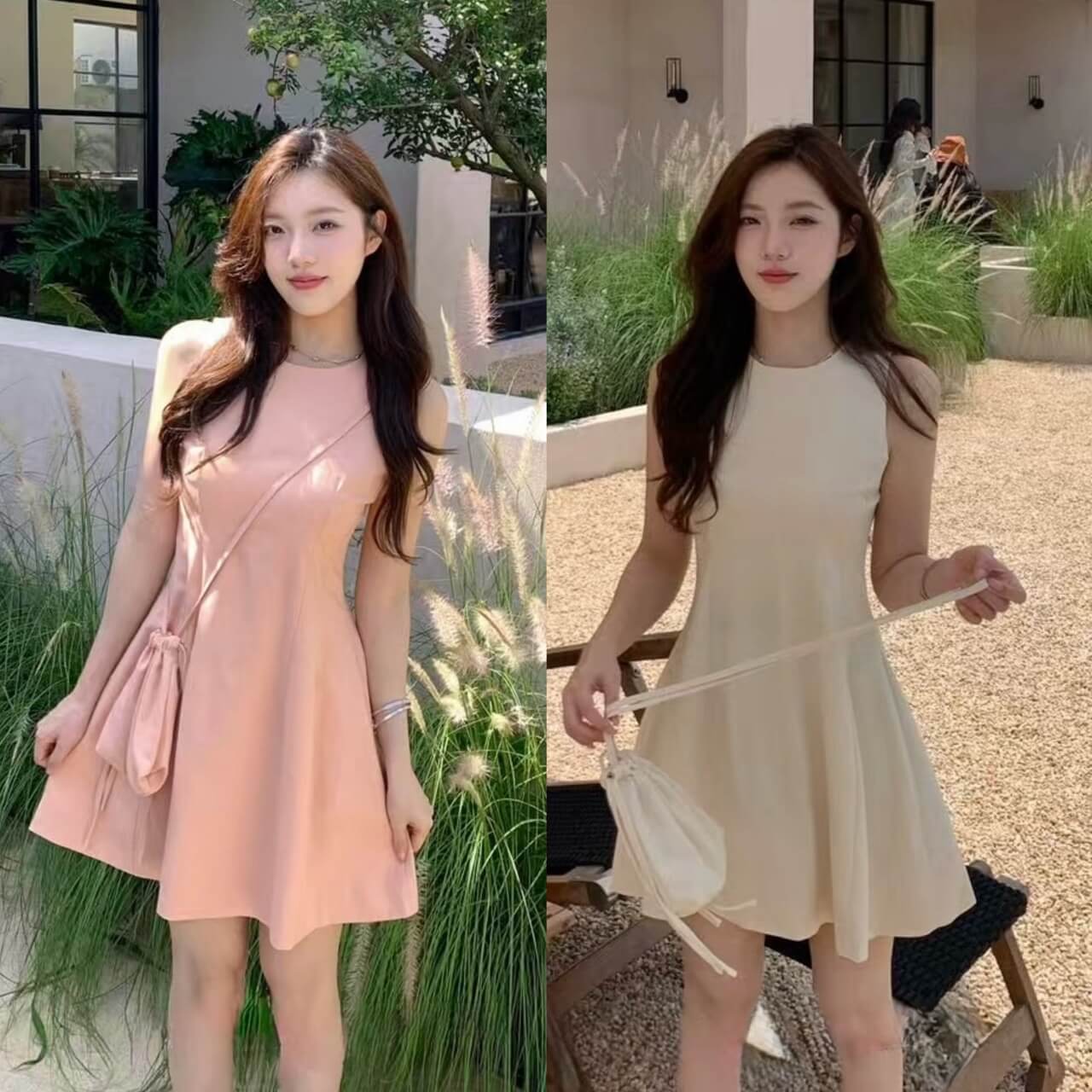 AS ZINNIA DRESS WITH BAG