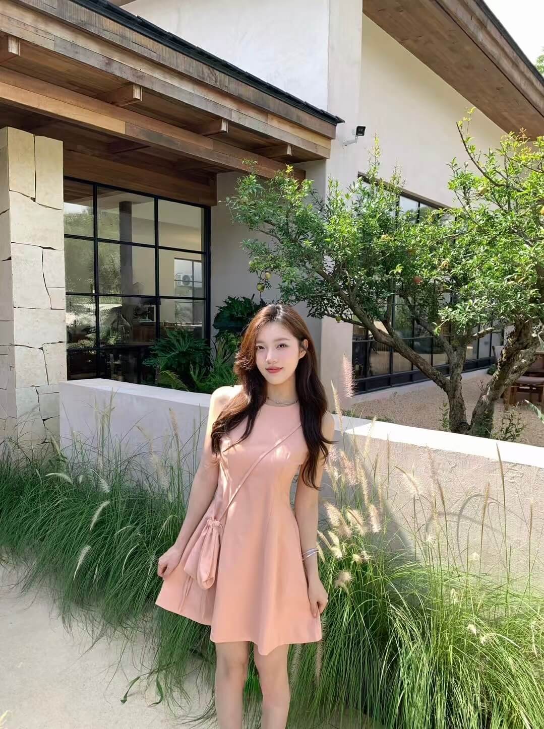 AS ZINNIA DRESS WITH BAG
