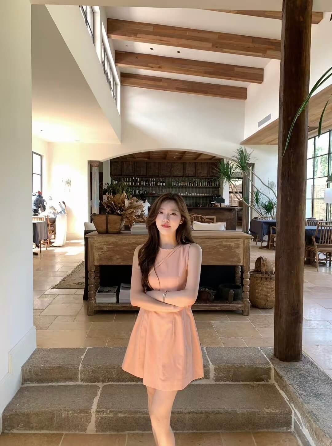 AS ZINNIA DRESS WITH BAG