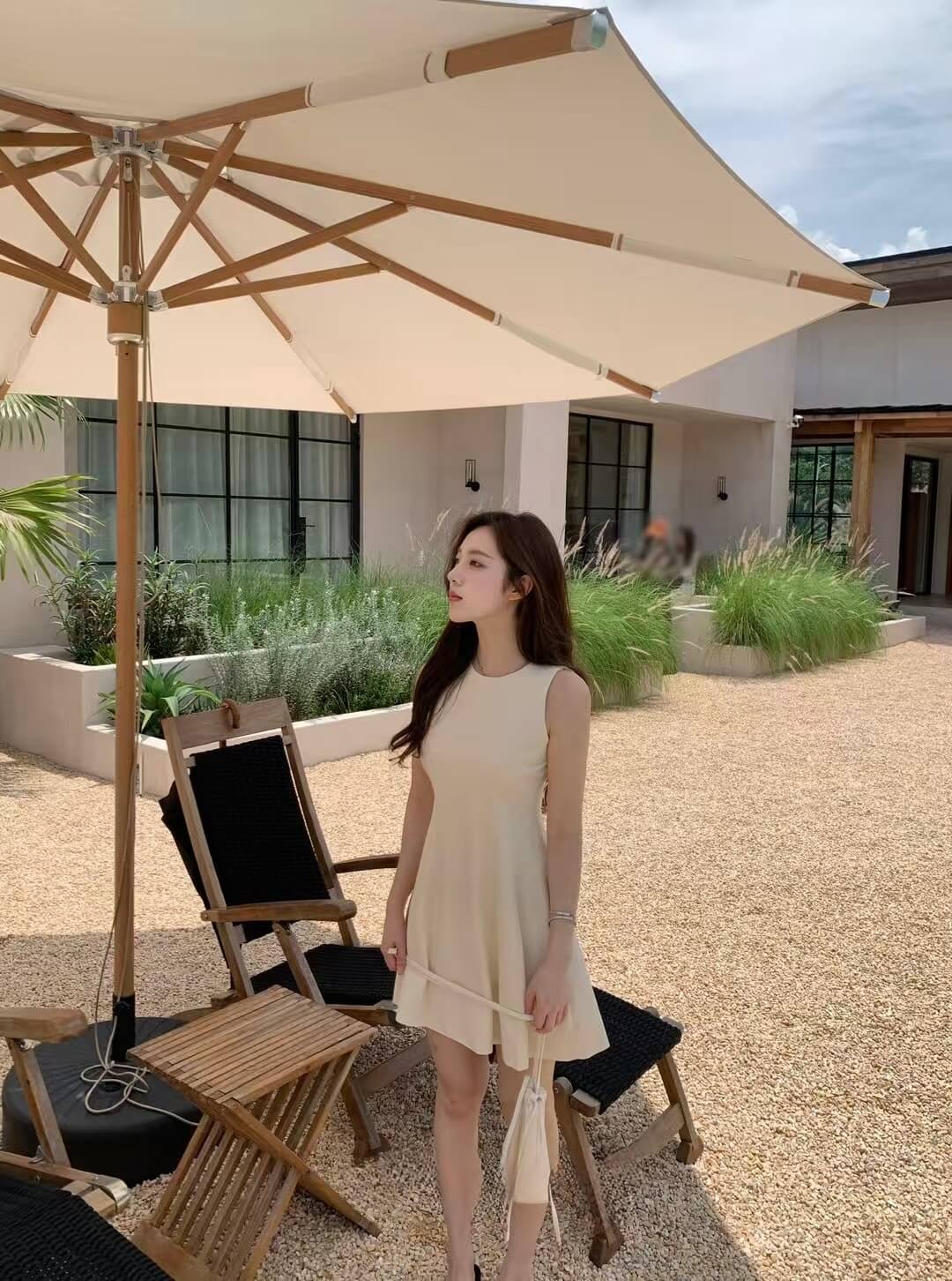 AS ZINNIA DRESS WITH BAG