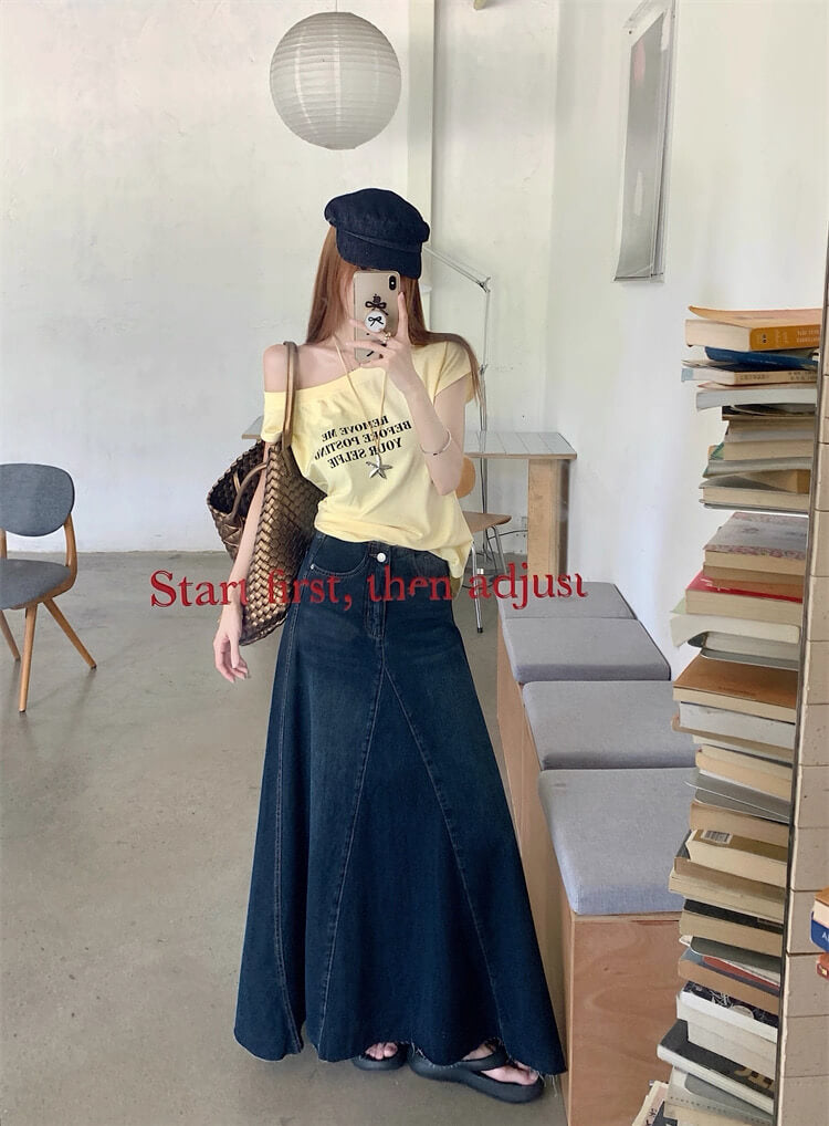 YJ EIKO DENIM DRESS