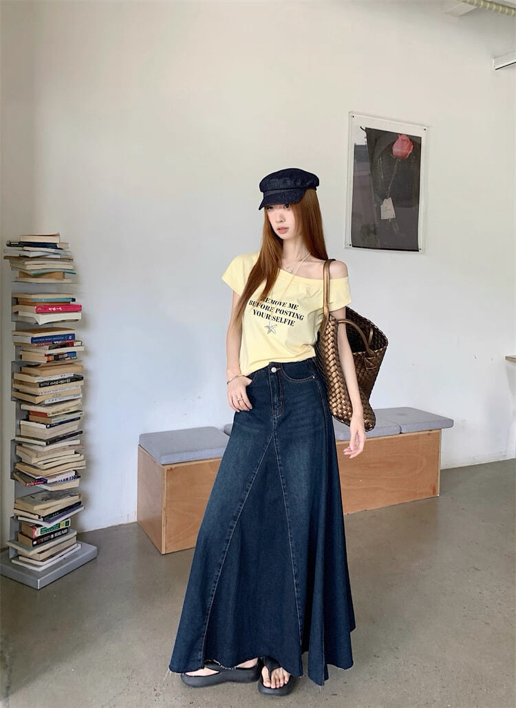 YJ EIKO DENIM DRESS