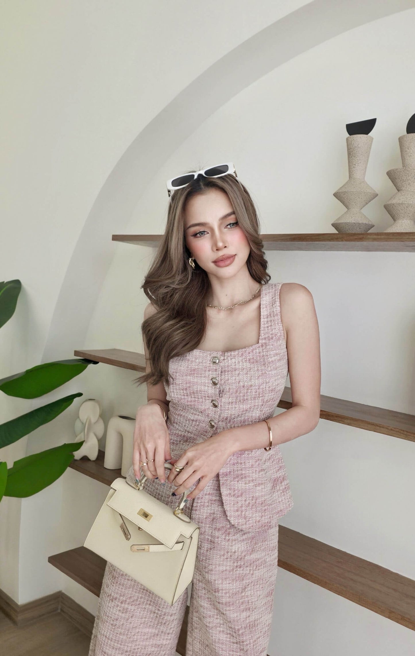 MUIIN TWEED SET