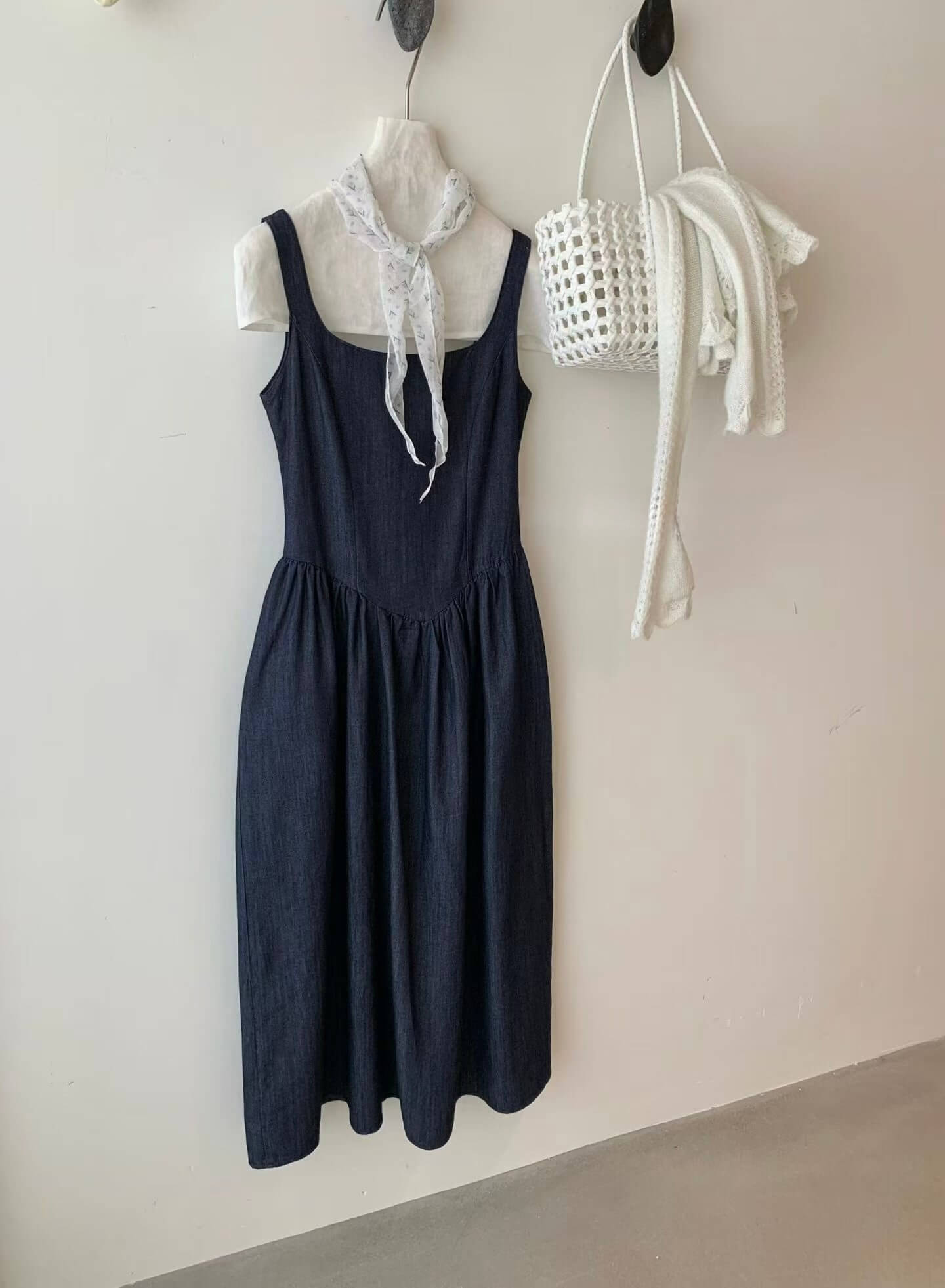 YJ NOVEL DENIM DRESS