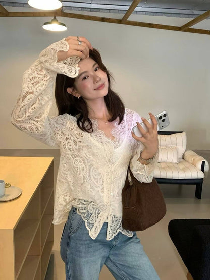 CHERBELL LACE TOP