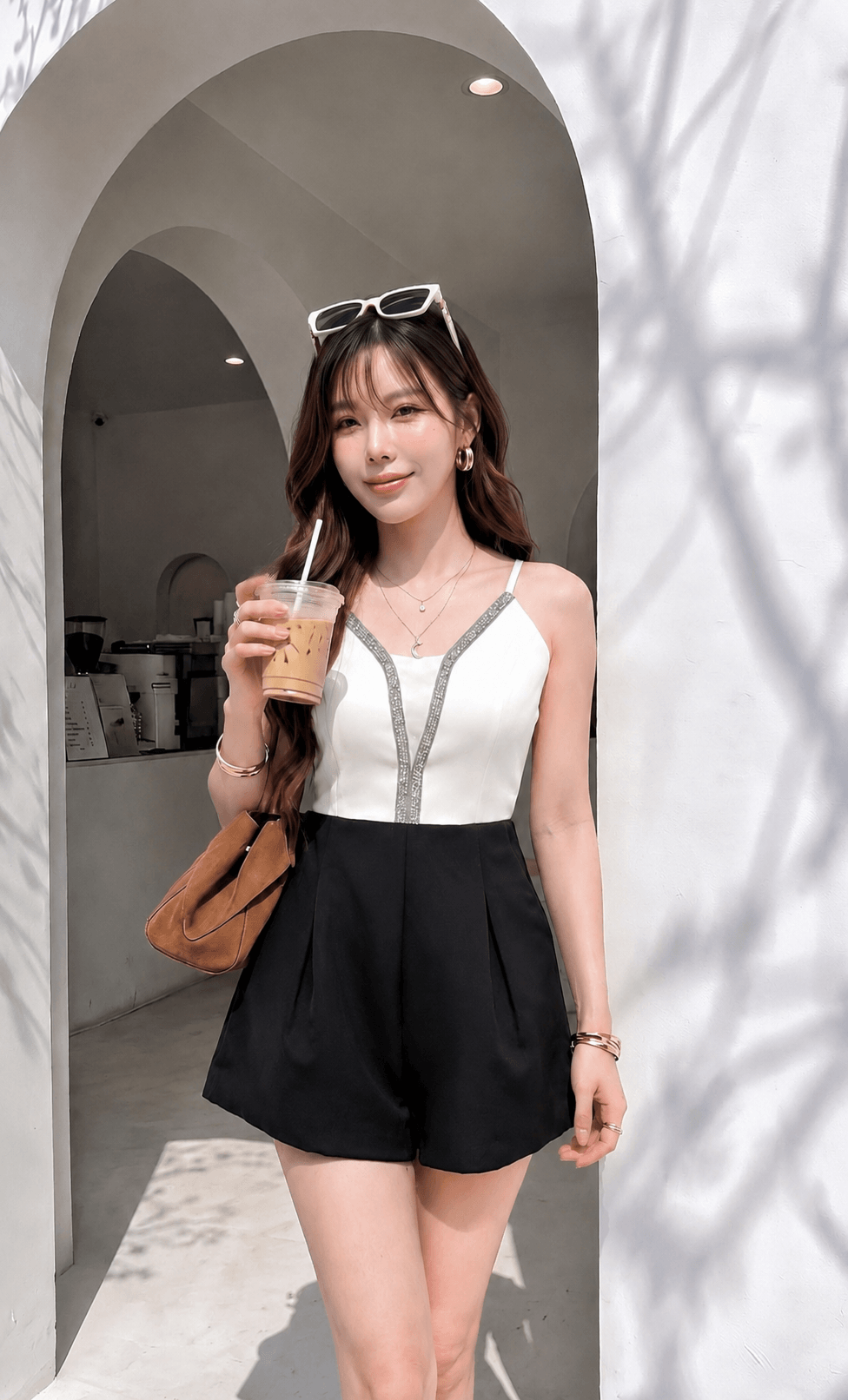 REESE DIAMOND ROMPER