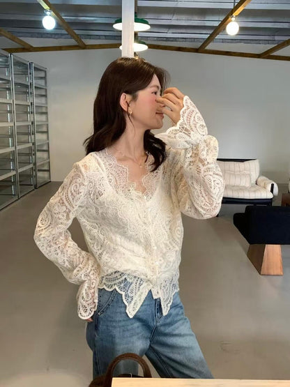 CHERBELL LACE TOP
