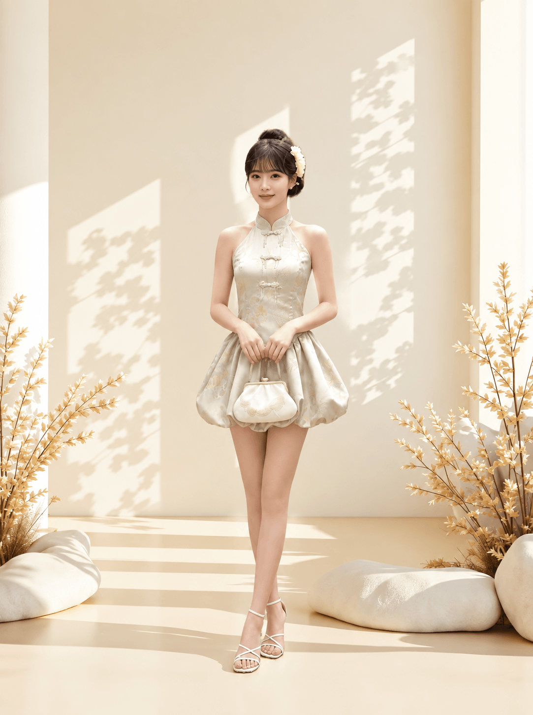 ZHU XIN ROMPER DRESS