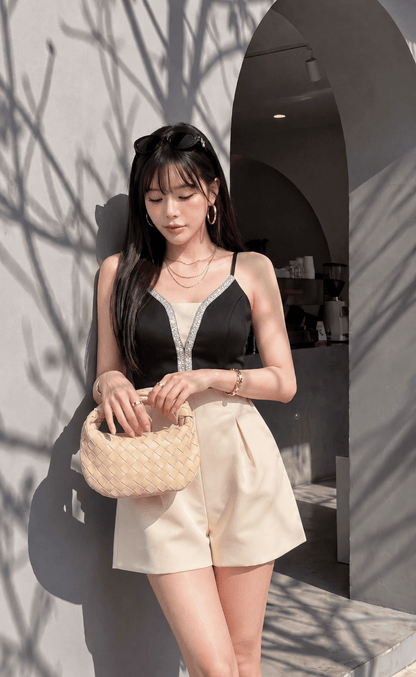 REESE DIAMOND ROMPER