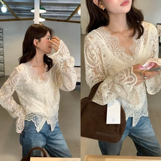 CHERBELL LACE TOP