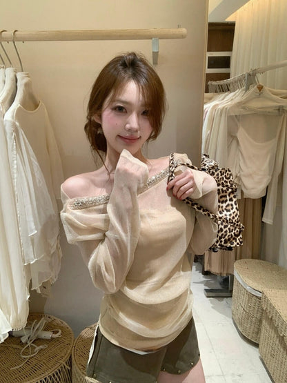 KATE SHIMMER TOP