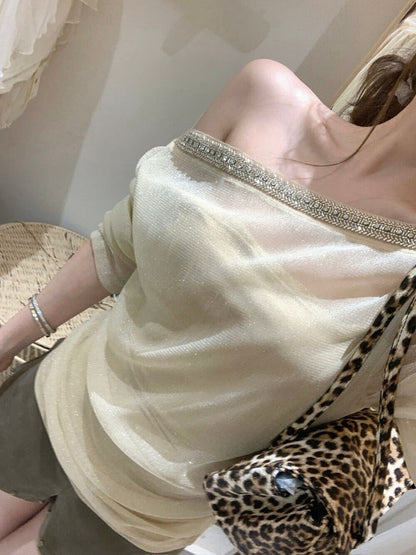 KATE SHIMMER TOP