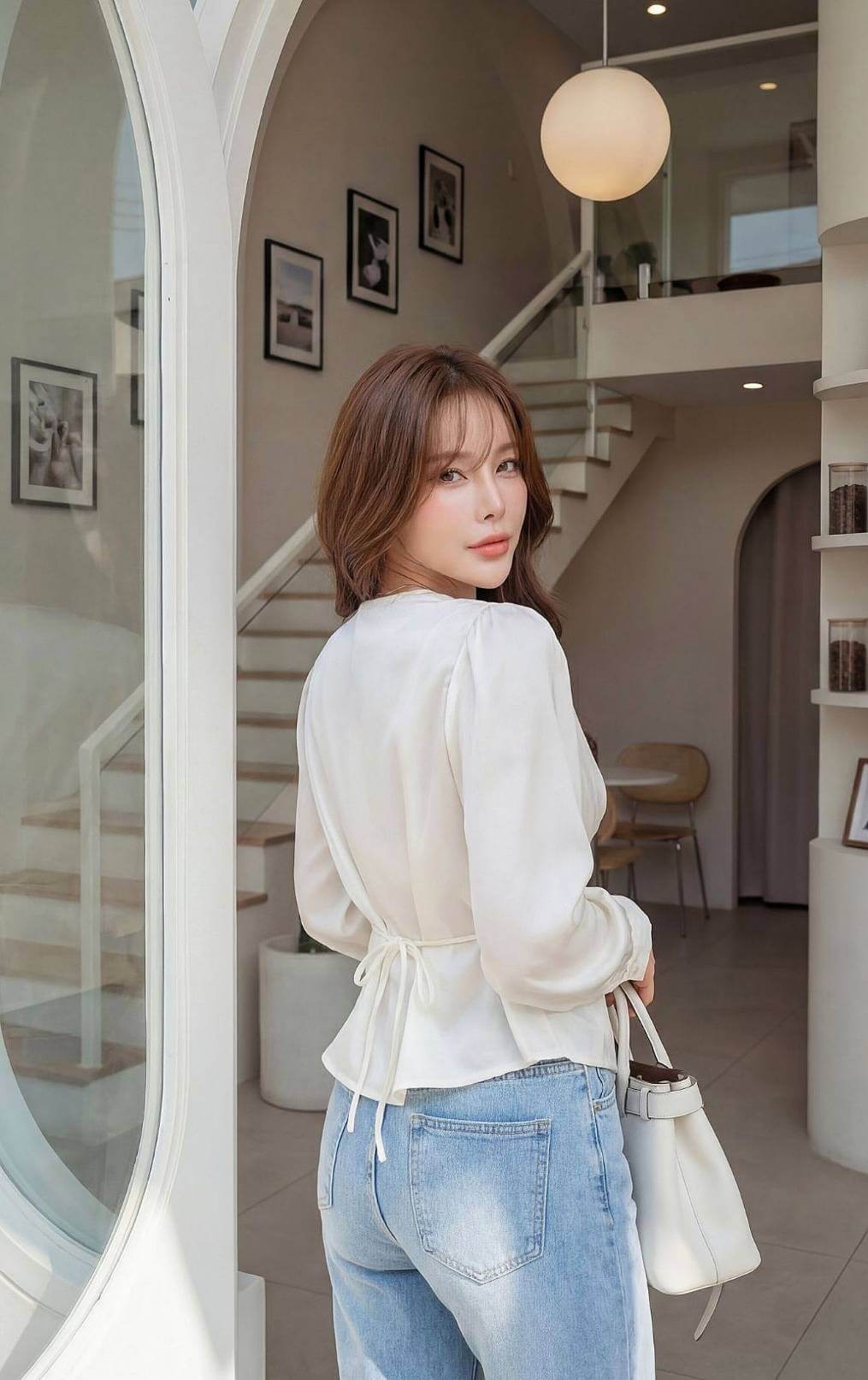 MOON SILK TOP