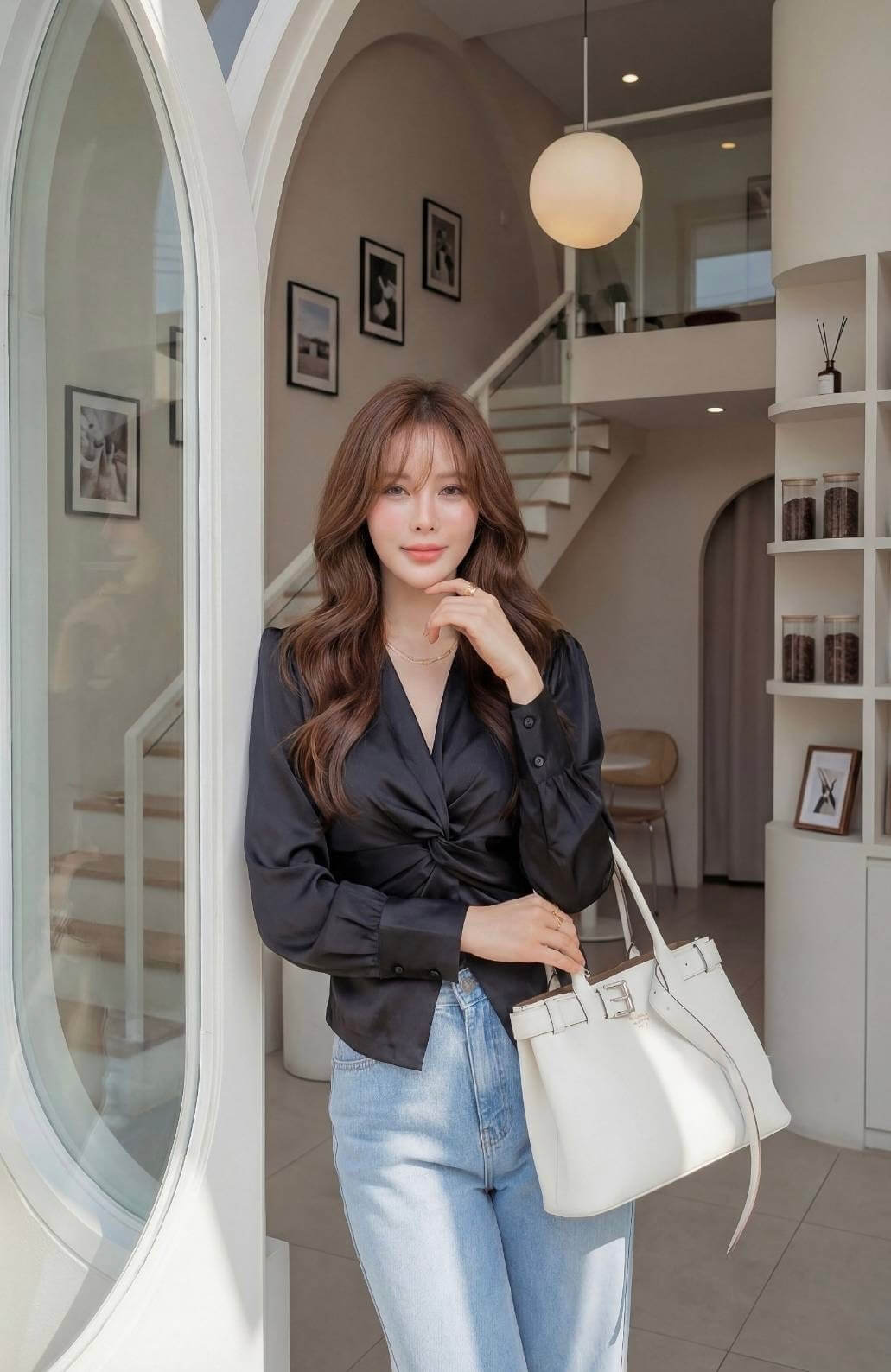 MOON SILK TOP