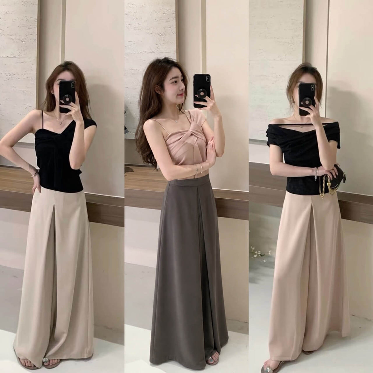 PHEONI SATIN PANTS