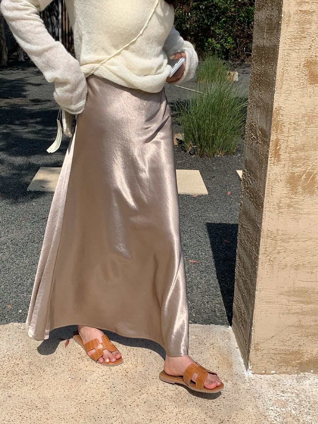 LM TYRA SATIN DRESS