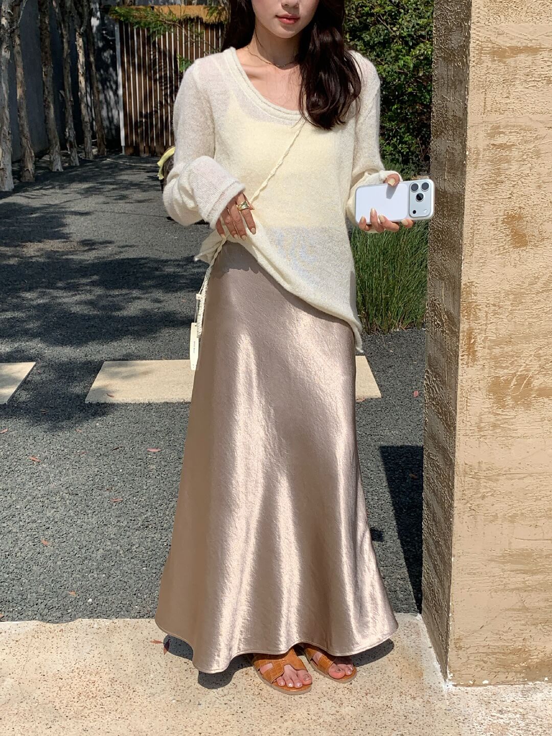 LM TYRA SATIN DRESS