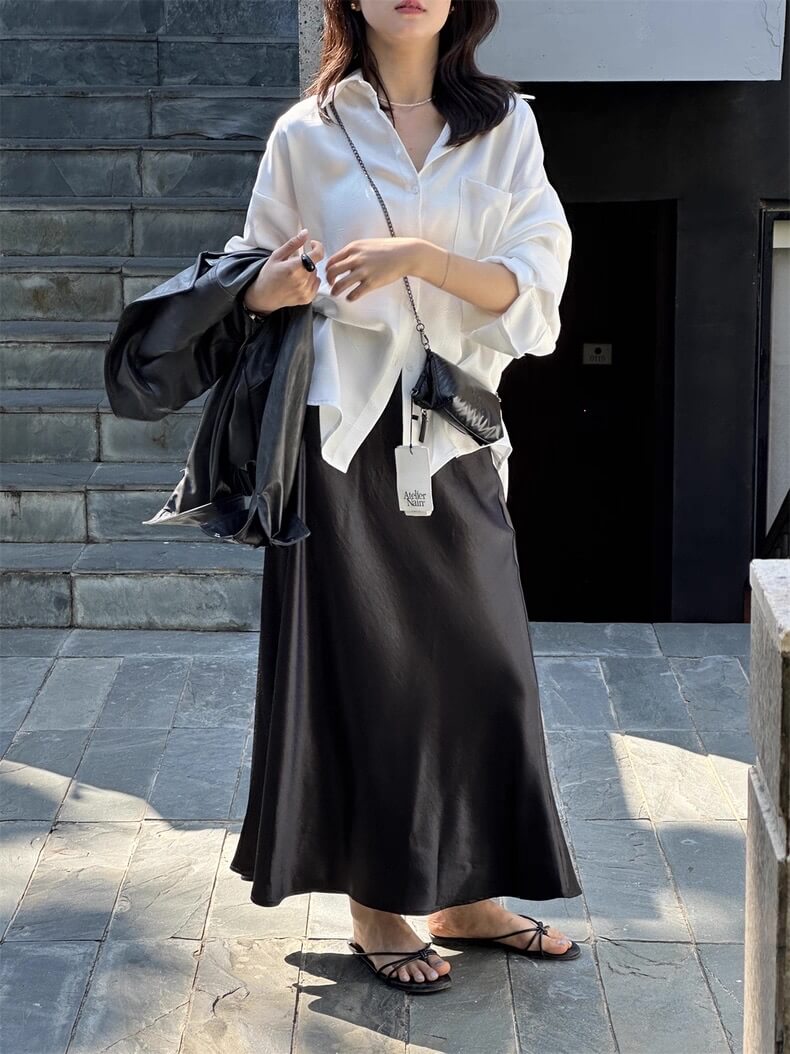 LM TYRA SATIN DRESS