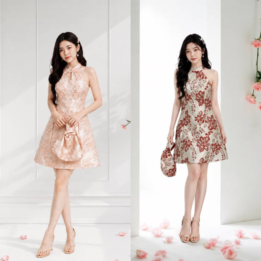 SHU XIANG DRESS WITH BAG