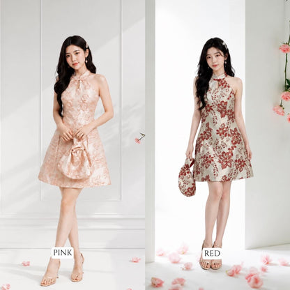 SHU XIANG DRESS WITH BAG