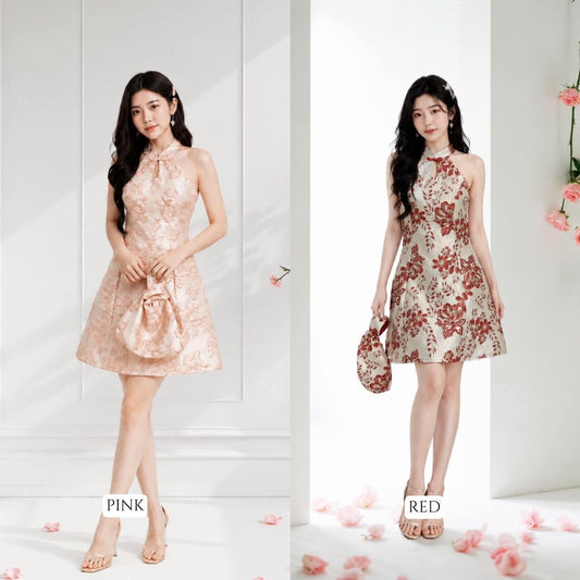 SHU XIANG DRESS WITH BAG