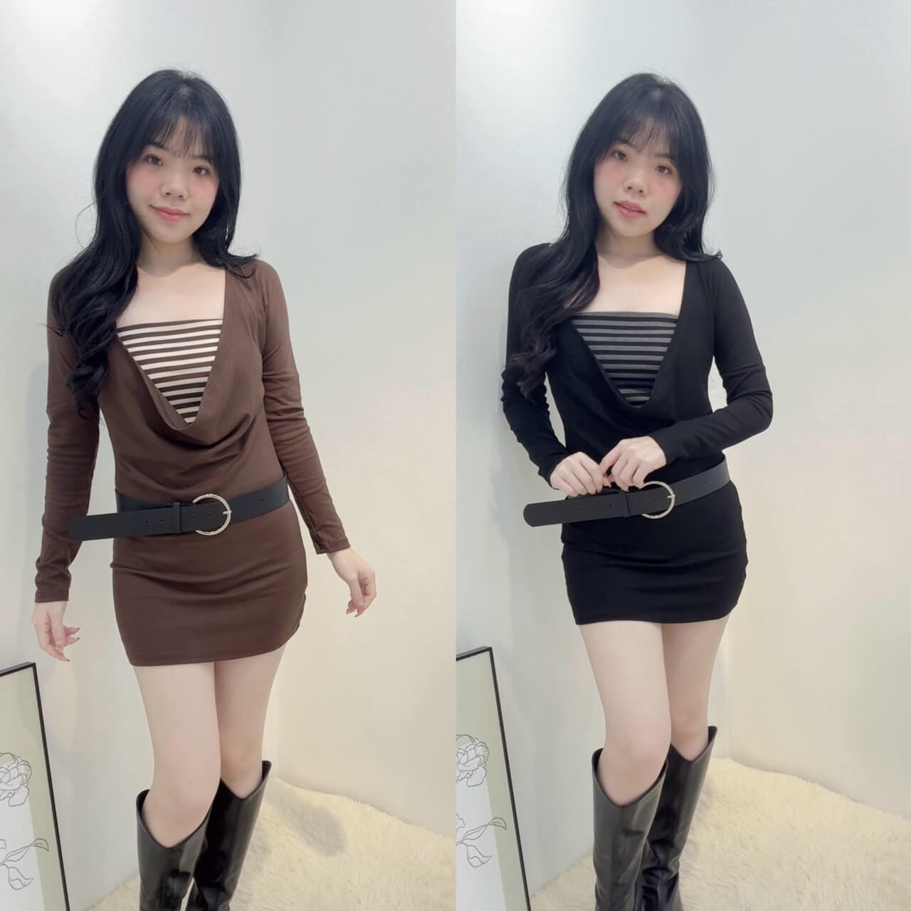 HS MAEVE DRESS SET (PADDED)
