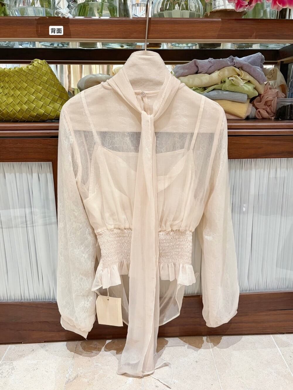 AS VINN LACE BLOUSE TOP