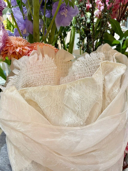AS VINN LACE BLOUSE TOP