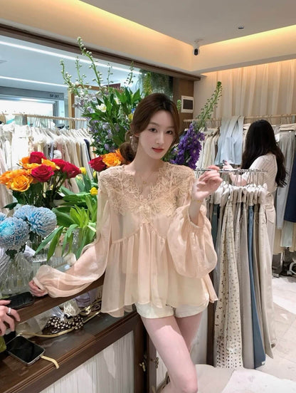 AS VALONCA BLOUSE TWO PCS SET