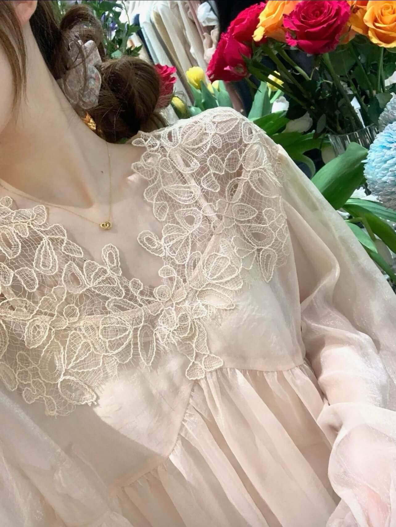 AS VALONCA BLOUSE TWO PCS SET